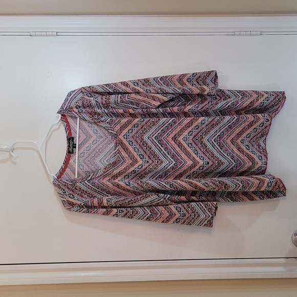 Absolutely Famous Boho Top Size 3X